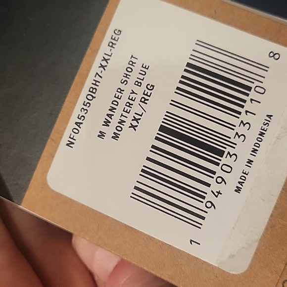 NEW! THE NORTH FACE Men's Wander Short Monterey Blue XXL. - Picture 5 of 8